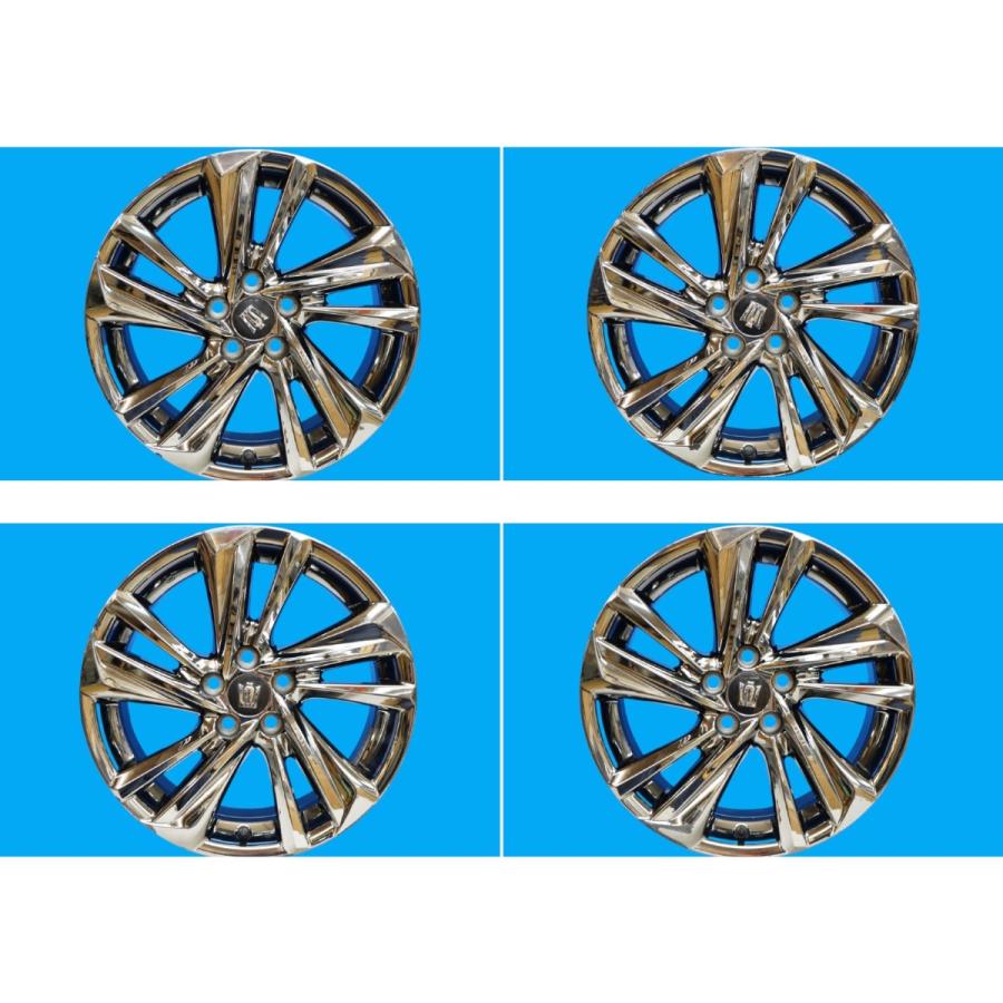 220系クラウン RS後期純正ホイール▽18インチ8J＋40 5穴PCD114.3○4本