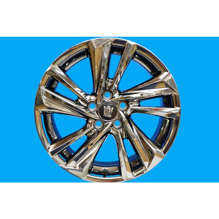 トヨタ　クラウン220系純正18インチホイール 220系クラウン RS後期純正ホイール▽18インチ8J＋40 5穴PCD114.3○4本