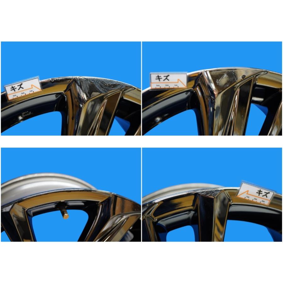 220系クラウンRS後期純正ホイール▽18インチ8J＋40 5穴PCD114.3○4本