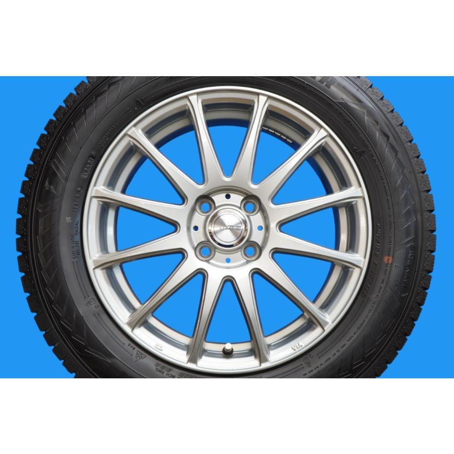 ウェッズ＋21年製グッドイヤーアイスナビ8●16インチ6J＋42 4穴PCD100●195/65R16●4本●ライズ ロッキー ガソリン車●(fW704_3