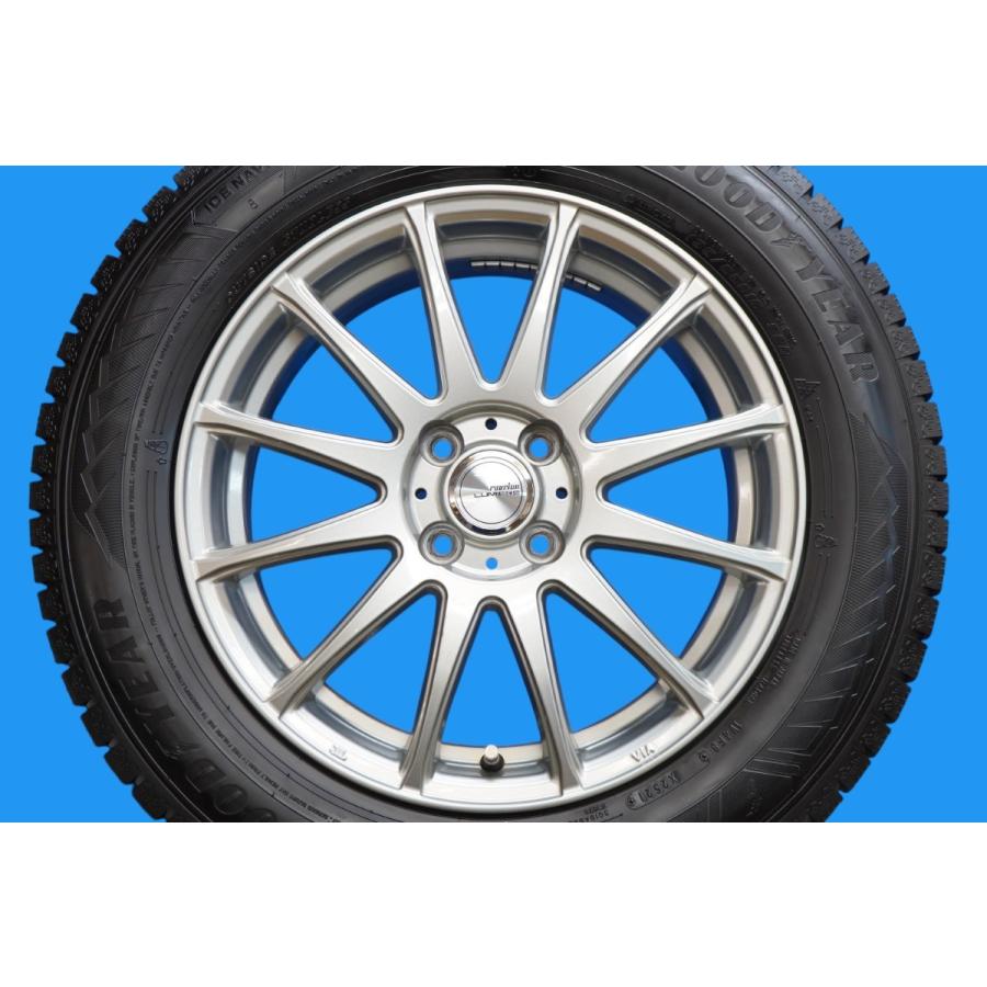 ウェッズ＋21年製グッドイヤーアイスナビ8●16インチ6J＋42 4穴PCD100●195/65R16●4本●ライズ ロッキー ガソリン車●(fW704_5