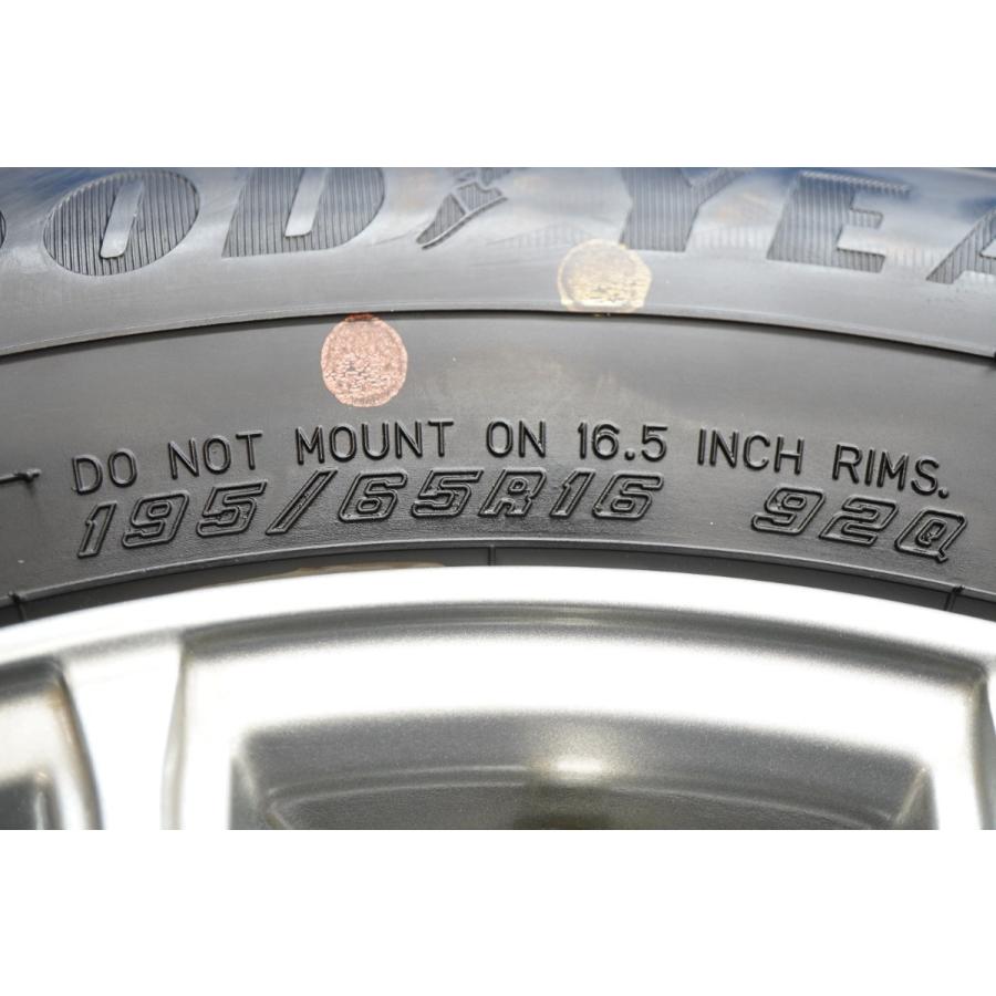 ウェッズ＋21年製グッドイヤーアイスナビ8●16インチ6J＋42 4穴PCD100●195/65R16●4本●ライズ ロッキー ガソリン車●(fW704_9