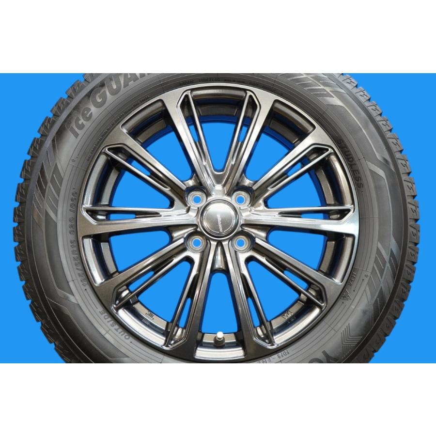 ミリアス＋21年後期製ヨコハマ アイスガード6●16インチ5.5J＋42 4穴PCD100●195/65R16●4本●ライズ ロッキー ガソリン車●(fW708_1
