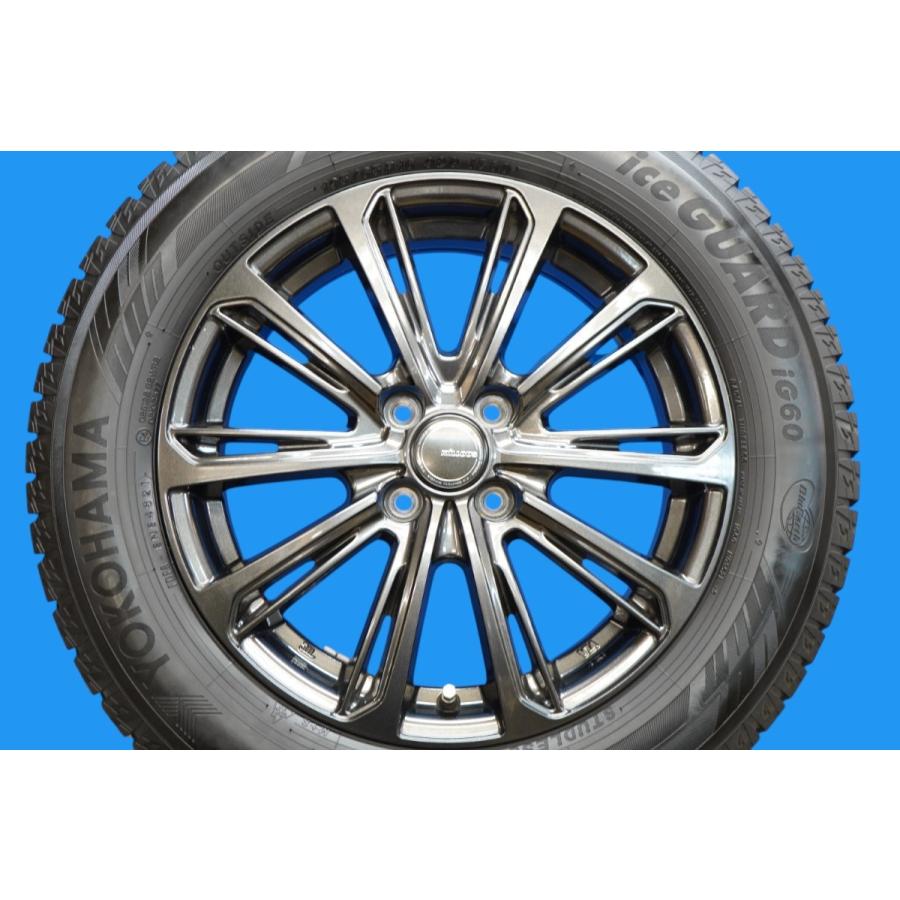 ミリアス＋21年後期製ヨコハマ アイスガード6●16インチ5.5J＋42 4穴PCD100●195/65R16●4本●ライズ ロッキー ガソリン車●(fW708_5