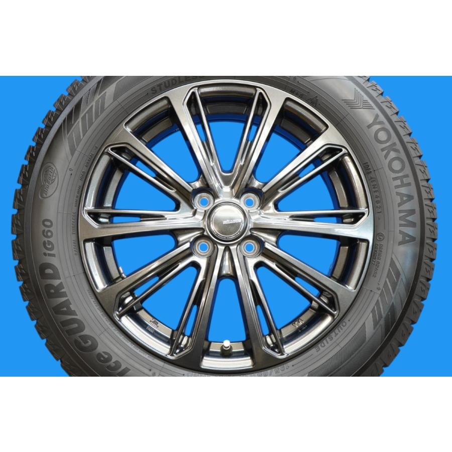 ミリアス＋21年後期製ヨコハマ アイスガード6●16インチ5.5J＋42 4穴PCD100●195/65R16●4本●ライズ ロッキー ガソリン車●(fW708_7