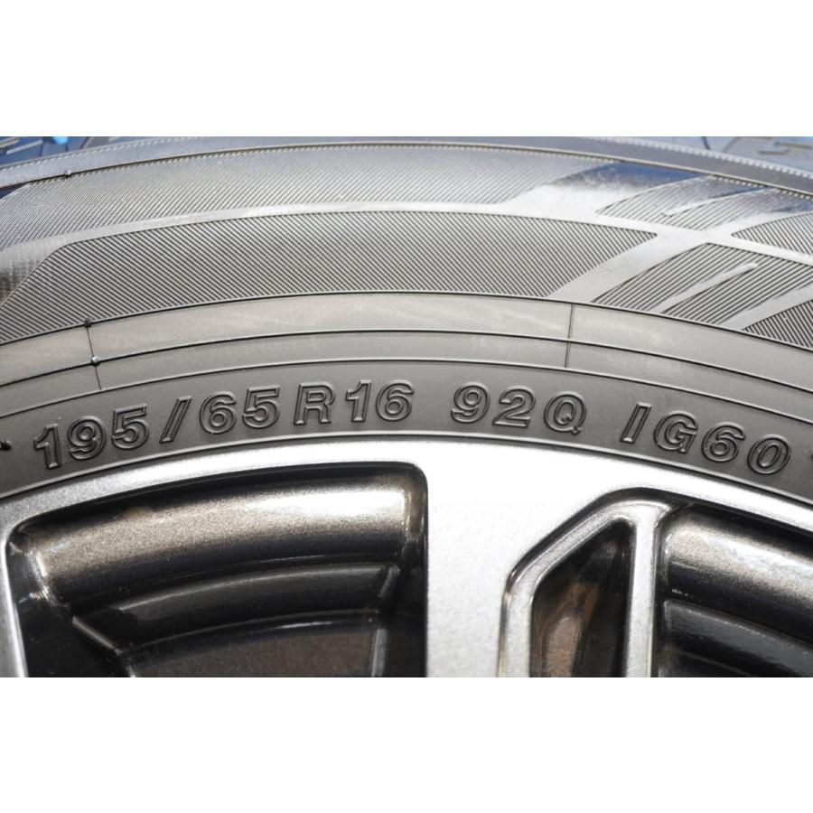 ミリアス＋21年後期製ヨコハマ アイスガード6●16インチ5.5J＋42 4穴PCD100●195/65R16●4本●ライズ ロッキー ガソリン車●(fW708_9