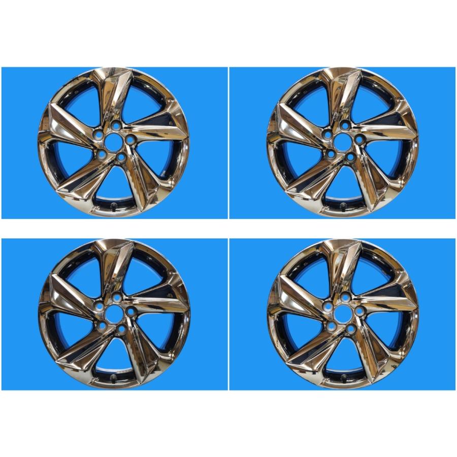 220系クラウンRS純正ホイール▽18インチ8J＋45 5穴PCD114.3○4本セット