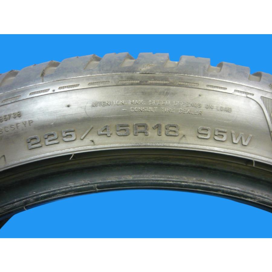 バリ山！グッドイヤー ベクター4シーズンズ○225/45R18○8分山 2本