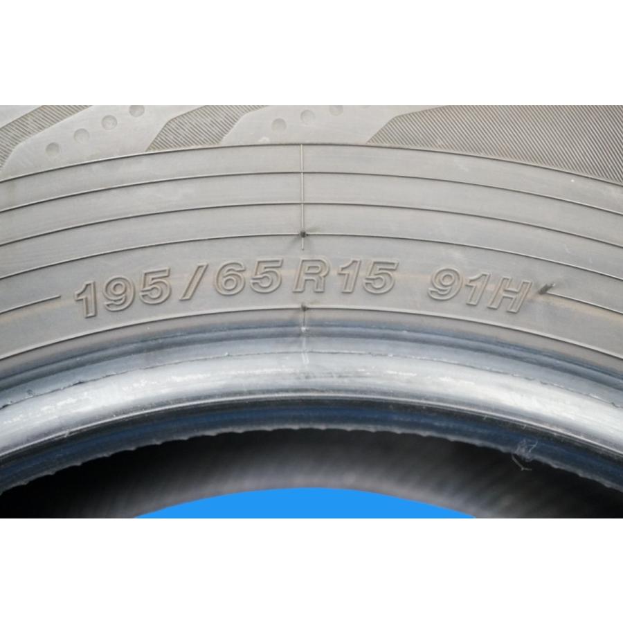 バリ山！ヨコハマ ブルーアース RV RV03○195/65R15○8分山 1本 2024年 