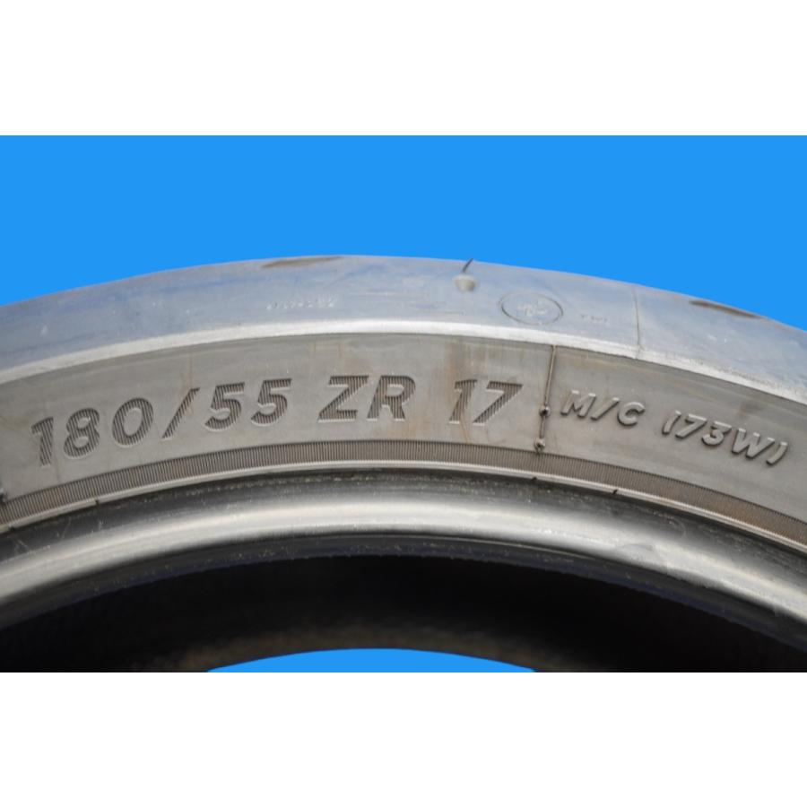 ミシュランROAD 5 2CT+○180/55ZR17○手渡し可！○(bH652 ミシュラン