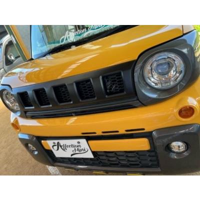 MK53 スペーシアギア フロントグリル メーカー塗装品 マットブラック
