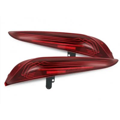 GRスープラ NOVA LEDテールランプ Laser Style ブラックレッド：レッド