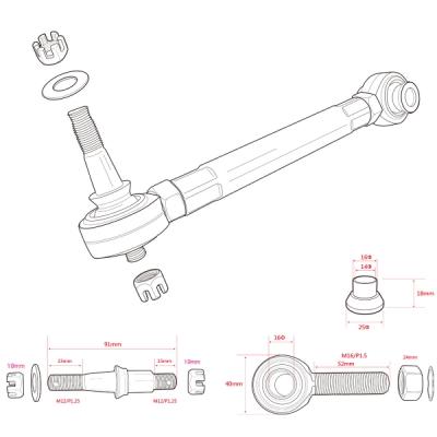 ディーマックス ZN8 GR86 D-MAX D1SPEC ピロ リア トーコントロール
