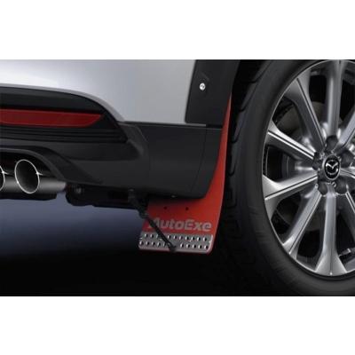 オートエクゼ KL CX-80 マッドフラップセット レッド : オートスタイル