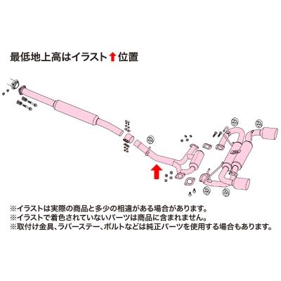 ZD8 BRZ オーソライズ A-R マフラーの画像
