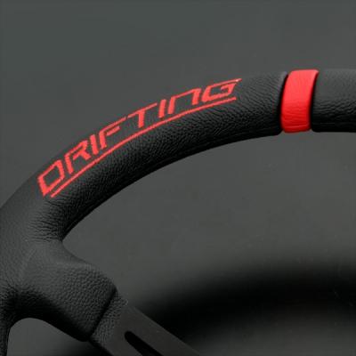 値下げ中！MOMO DRIFTING BKレザー/BKスポーク 35φ 楽天市場】MOMO DRIFTING(モモ ドリフティング) 35Φ 85mm DEEP
