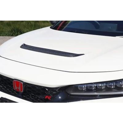 FL5 シビック TypeR ボンネットダクト 綾織りカーボン : オート