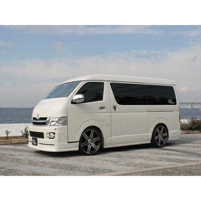 ハイエース 200系 1〜4型 ワイドボディ フロントワイパーガード（素地