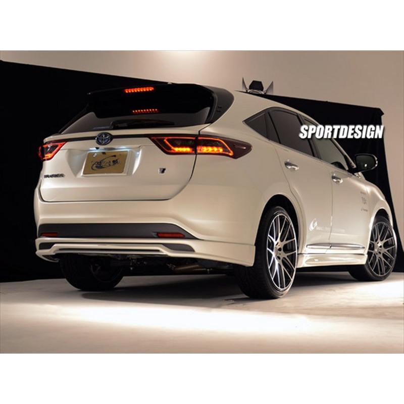 ハリアー 60系 SPORT DESIGN リアアンダースポイラー 塗装済 塗 ハリアー 60系 SPORT DESIGN リアアンダースポイラー 塗装済 塗