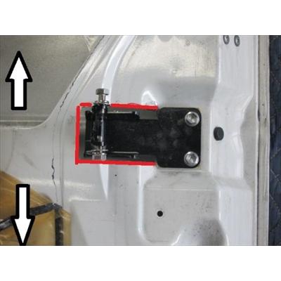 エブリイバン DA64V オーバーフェンダー取り付け用ヒンジセット  