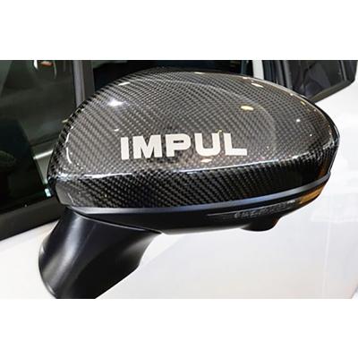 IMPUL（インパル） オーラ E13 IMPUL カーボンミラーカバー : オート 