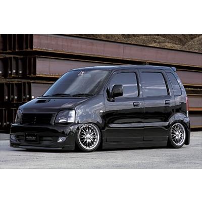 ワゴンR MC V-LUX エアロ3点セット 塗装取付込 : オートスタイル