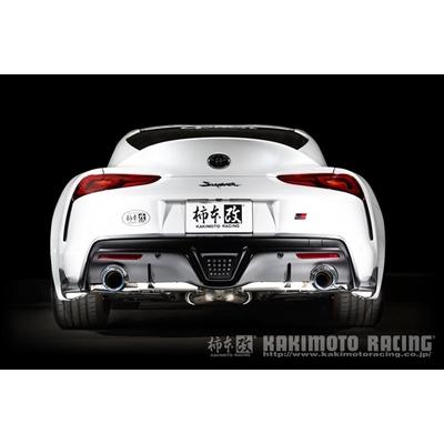 柿本改 GRスープラ DB42 3.0 ターボ RZ カスタムマフラー バルブ付き