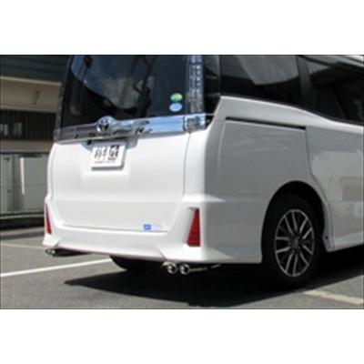 柿本改 ヴォクシー DBA-ZRR80W KRnoble Ellisse マフラー ロゴプレート 