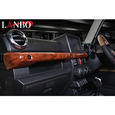 ジムニーシエラ JB74 LANBO 3Dインテリアパネル 4ピースセット 茶木目