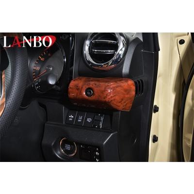 ジムニーシエラ JB74 LANBO 3Dインテリアパネル 4ピースセット 茶木目