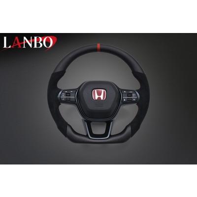 シビック TypeR FL5 LANBO プレミアムスポーツ ステアリング マッド