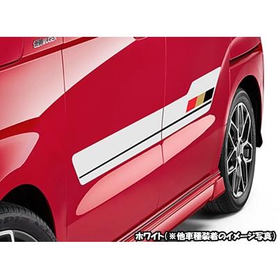 無限（MUGEN） JF5 N-BOX カスタム ドアサイドデカール ホワイト