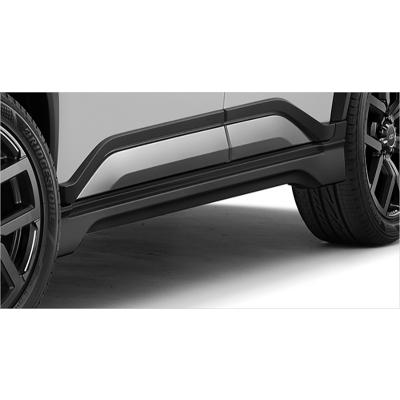 MUGEN WR-V サイドガーニッシュ マットブラック 無限（MUGEN） DG5 WR-V サイドガーニッシュ マットブラック 取付込み