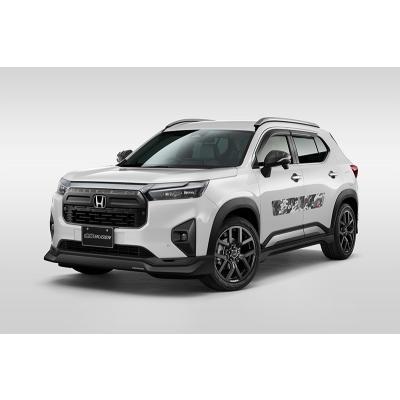 無限（MUGEN） DG5 WR-V サイドガーニッシュ マットブラック 取付込み