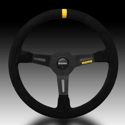 MOMO ステアリング モデル08 ブラックスエード Amazon | MOMO(モモ) ステアリング MOD.78 32パイ BK/スエード M-46