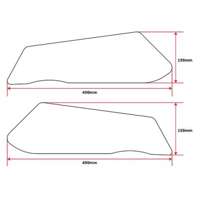 ZC33S スイフトスポーツ ドアインナープロテクター フロントドア左右