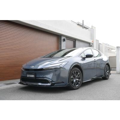 60 プリウス フロントリップスポイラー FRP 塗装取付 : オート