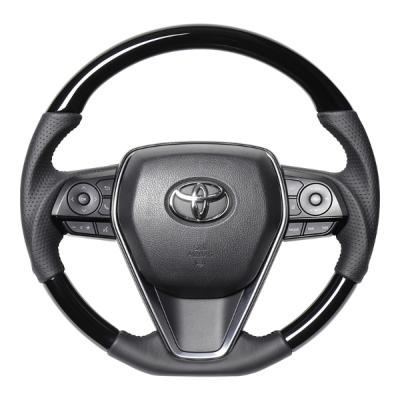 REAL 80ハリアー　ステアリング　ピアノブラック 80 ハリアー ステアリング ピアノブラック : オートスタイル(AutoStyle