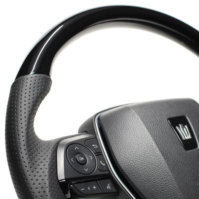 クラウン 220系 ステアリング ピアノブラック : オートスタイル