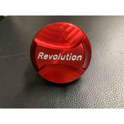 REVOLUTION GR ヤリス オイルフィラーキャップ レッド : オート