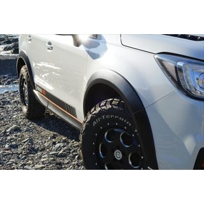 フォレスター SJ5 KADDIS AR4オーバーフェンダー グレーモール付属