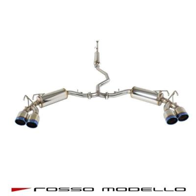 FL1 シビック ロッソモデロ COLBASSO 　4本出しマフラー ROSSO MODELLO FL1 シビック COLBASSO GT-FOUR マフラー ブルー