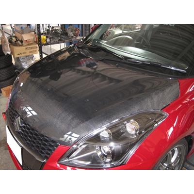 スイフト ZC32/72S ウルトラライト カーボンボンネット : オート