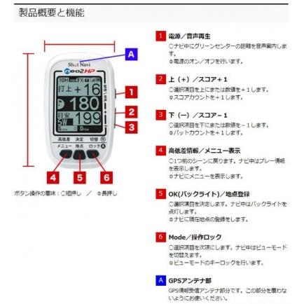SHOT NAVI ハンディタイプ NEO2HP : オートスタイル(AutoStyle) - 通販