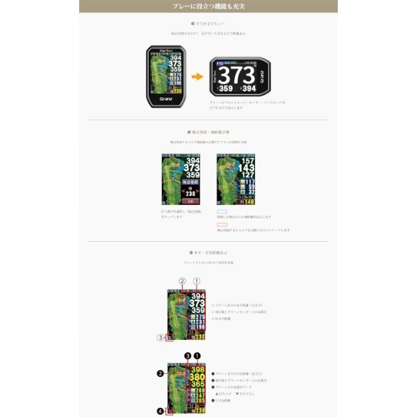 Shot Navi(ショットナビ) Granz BK Amazon | Shot Navi(ショットナビ) Granz BK ゴルフGPS