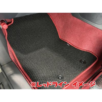 ZN8 GR86 フロアマット ブラックライン AT : オートスタイル(AutoStyle