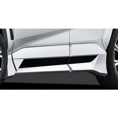 送料無料 トヨタ RAV4 TRD サイドスカート 一台分 ストリートモンスター TRD XA50型 RAV4 ストリートモンスター サイドスカート 素地 : オート