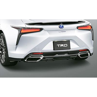 LC500 TRD リアディフューザー&リアサイドスポイラー TRD レクサス LC 100系 19.09〜 リヤディフューザー＆リヤサイド