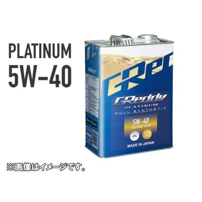 TRUST GReddy プラチナム エンジンオイル 5W-40 ACEA A3/B4 API