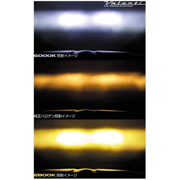ヴァレンティ（VALENTI） JEWEL LEDフォグバルブ Ex3000バルブ形状